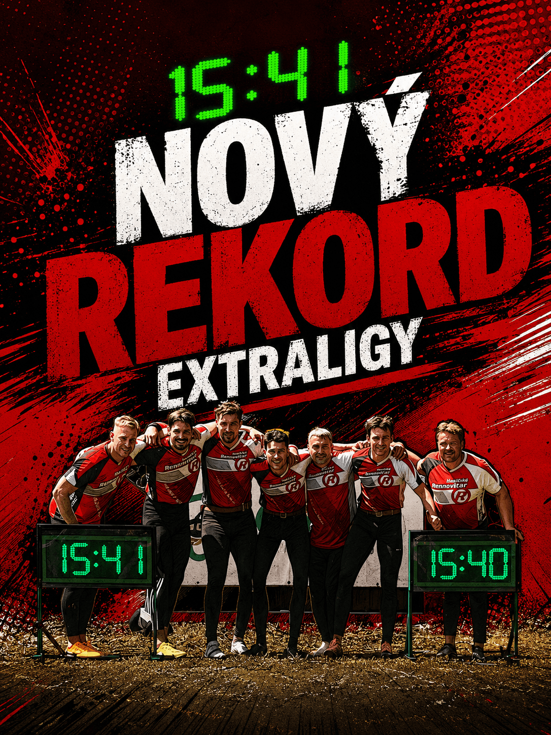 Nový Rekord v mužské kategorii